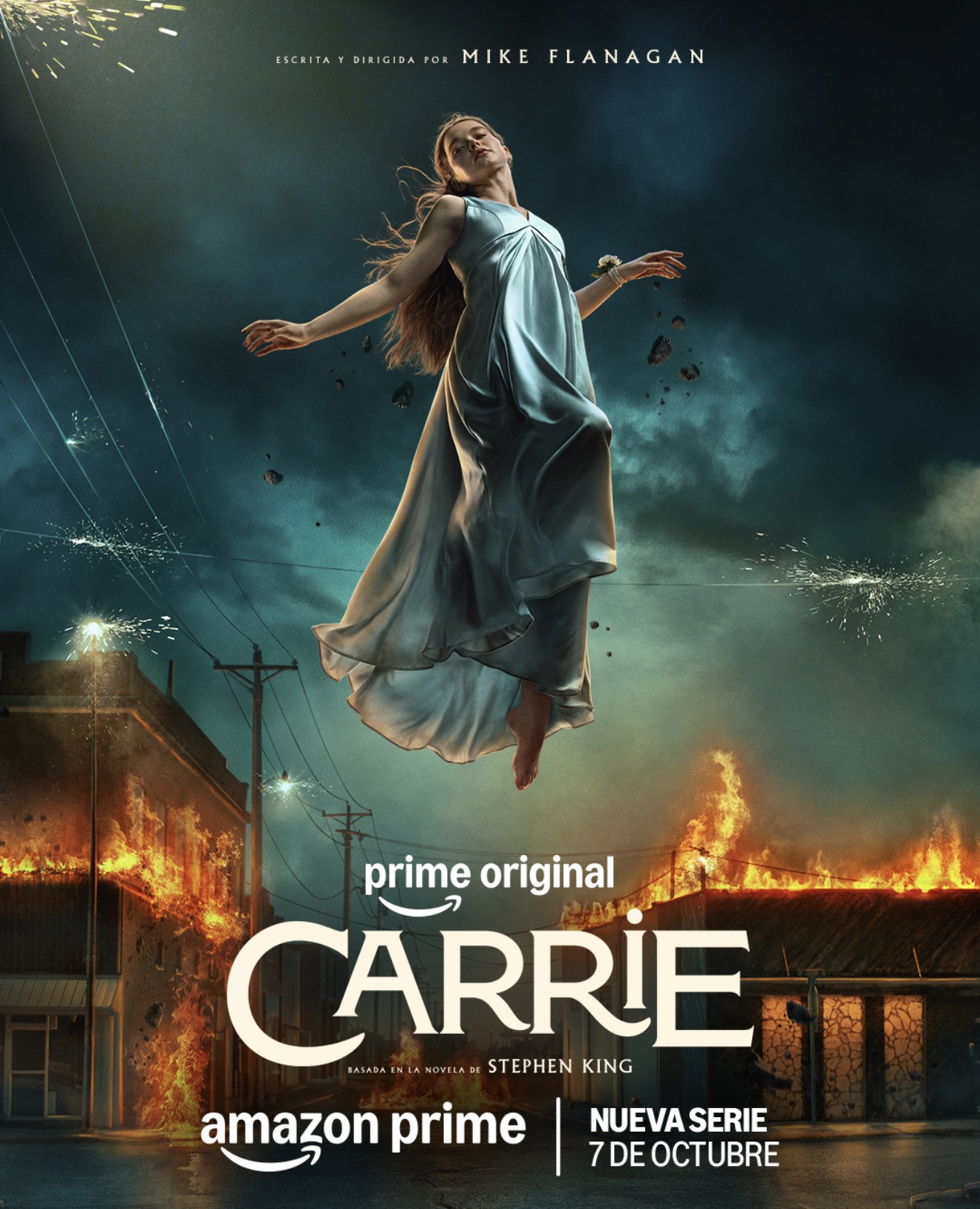 El 7 de octubre, a nivel internacional, se estrenará una nueva e inesperada reinterpretación de “Carrie”, la historia emblemática de Stephen King, de la mano del visionario showrunner Mike Flanagan.