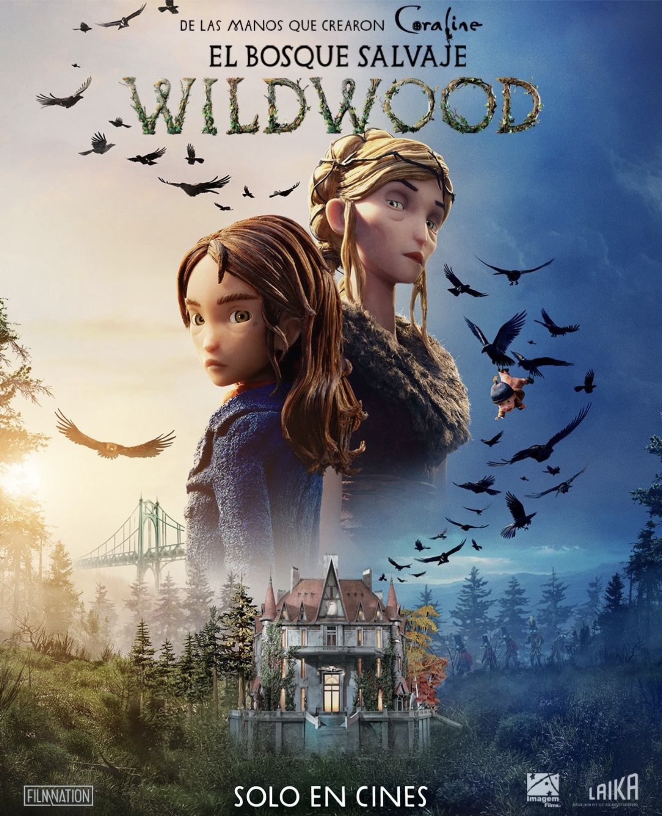Dirigida por Travis Knight, “El bosque salvaje: Wildwood” representa uno de los trabajos más ambiciosos de LAIKA.